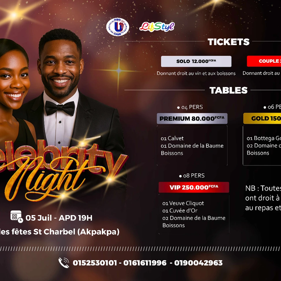 UCAO-UUC: LA NUIT DE LA CELEBRATION