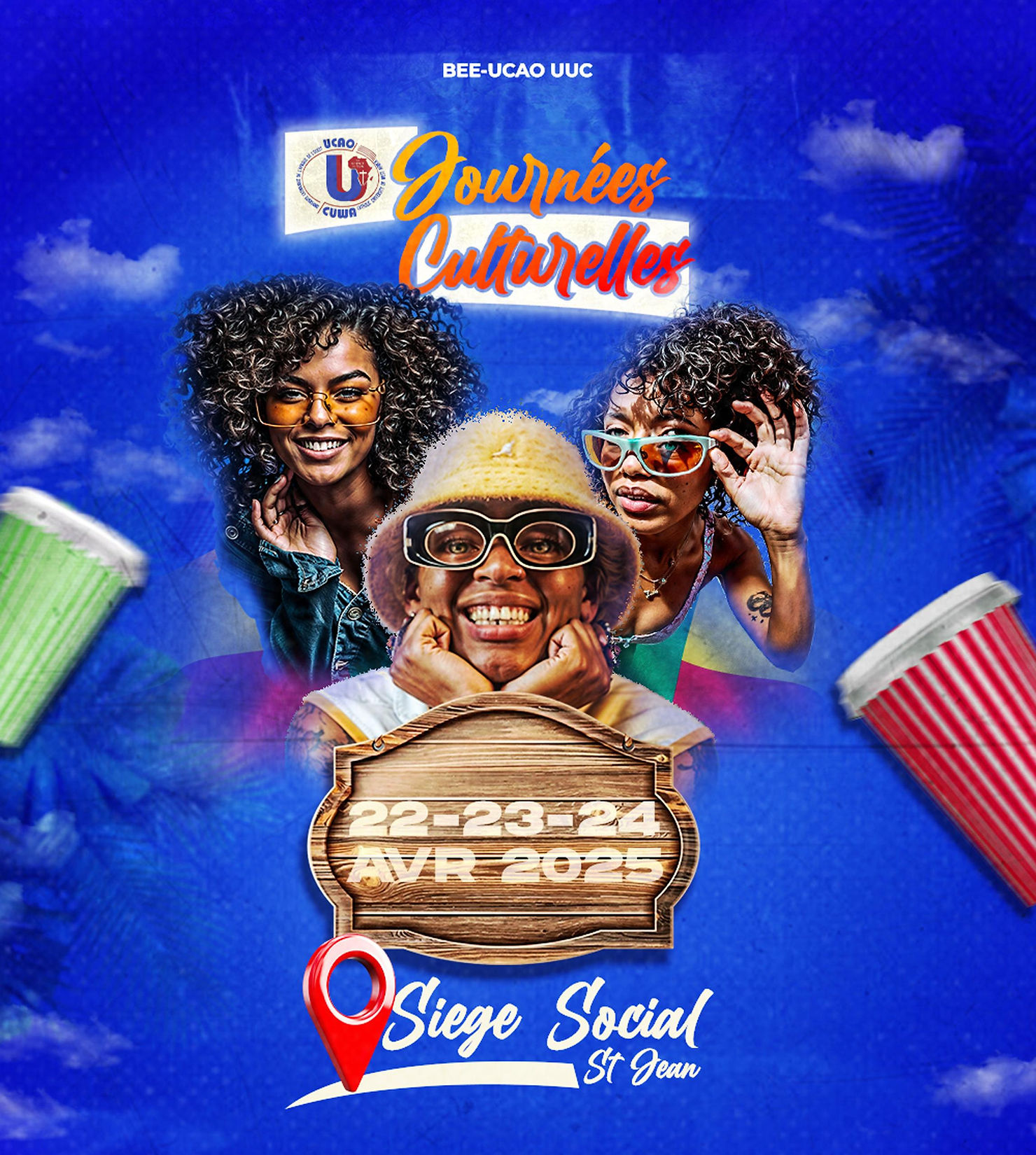 LES JOURNEES CULTURELLES, LES 22, 23, 24 AVRIL 2025